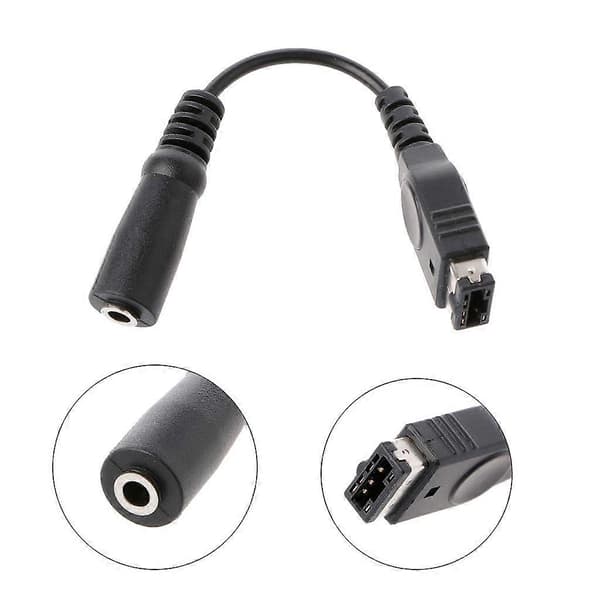 Til GBA SP Link Kabel Hovedtelefonadapter 3.5MM Hovedtelefon Øretelefon Jack Adapter Spil Link Kabel til Gameboy Advance SP