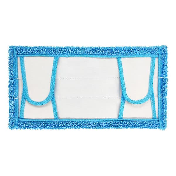 2 stk gulvmoppklut vaskbar moppute for Swiffer Sweeper mopp