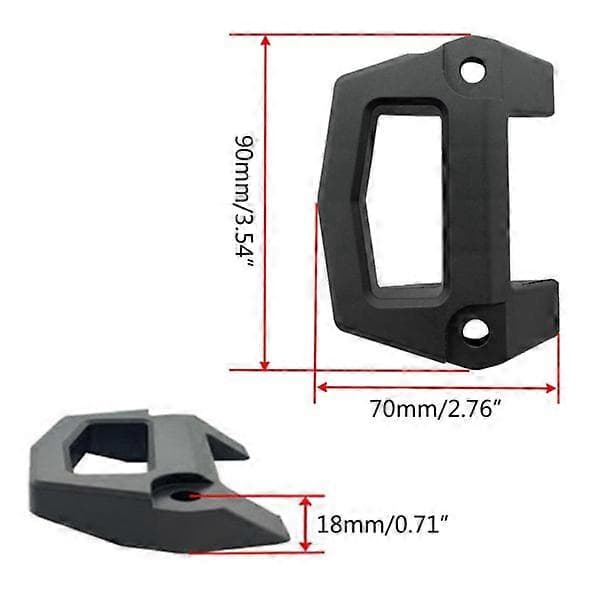 2x Universal Bil Tagbagagebærer Base Mount til Ski Doo LINQ 860201806