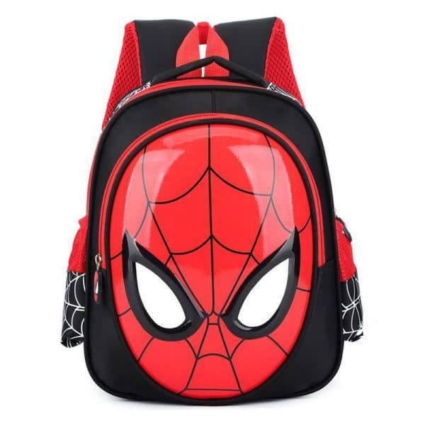 Børn Drenge Spider-Man Rygsæk Skoletaske Mørkeblå Dark Blue
