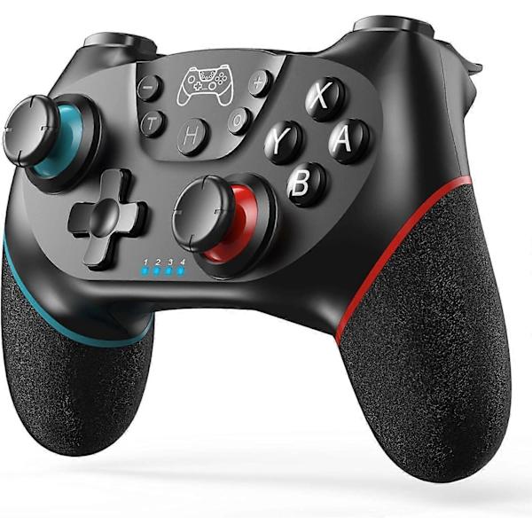 2023 Uppgraderad Trådlös Handkontroll för Switch/Lite/OLED Pro Handkontroll för Switch Fjärrkontroll Joystick Gamepad Stöder Väckning, Turbo, Dubbel Vibration