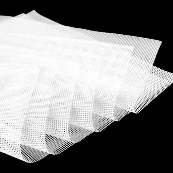 Sæt med 6 silikone dehydratormåtter, genanvendelige netmåtter til frugttørring