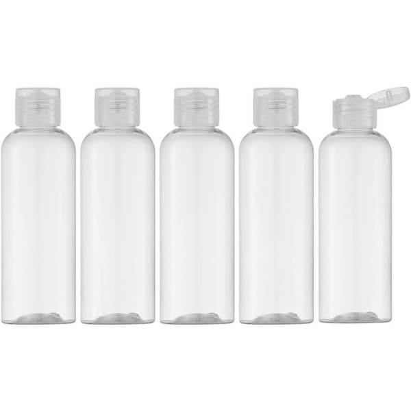 100 ml dispenserflasker - Klare plastflasker - Lufttette flasker - PET-materiale