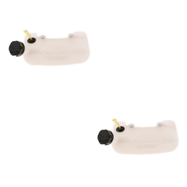 1/2 Bränsletank med lock passar för trimmer 40-5 sned munstycke 2PCS