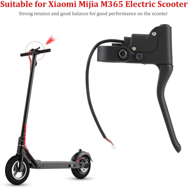 Bremsehåndtag, et bremsegreb i aluminiumslegering passer til XIAOMI MIJIA M365 elektrisk scooter