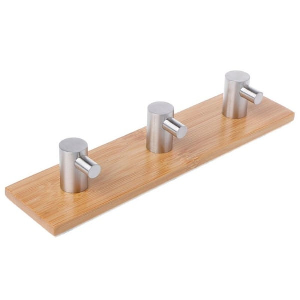 Bambukoukut Pyöreät pyyheklipsit 3 Hooks