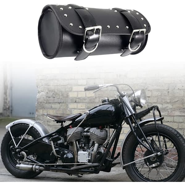 Universal Motorcykel Sidetaske, Motorcykel PU Læder