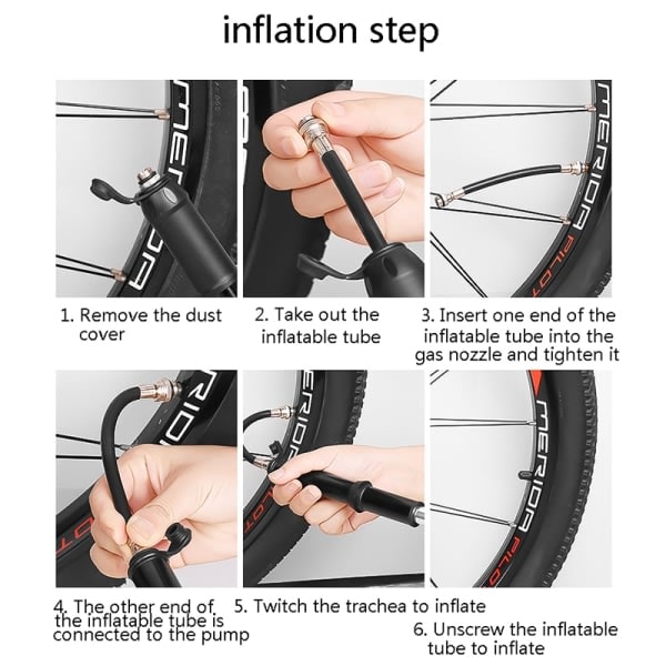 Polkupyörän pumppu MTB Maantiepyörän pumppu Pyörän pumppu