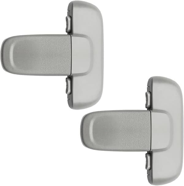 2-pack kylskåpslås för barn, kylskåpsdörrlås för barn, kylskåpslås för kylskåpsdörr, frysdörr Grey