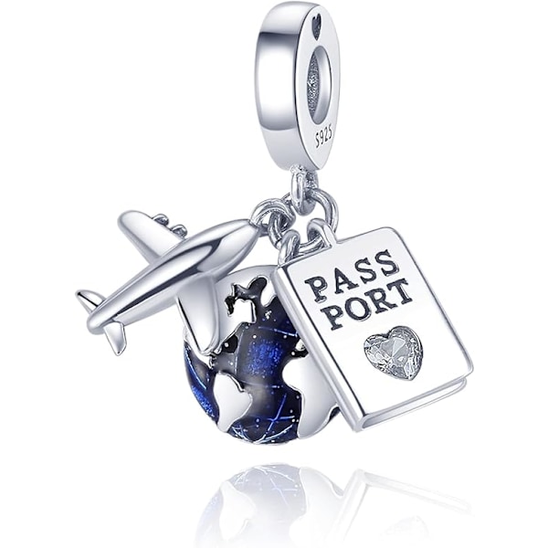 925 Sterling Sølv Charms til Armbånd og Halskæder Dingle Vedhæng Perler Charms Smykker Charm til Kvinder Mor