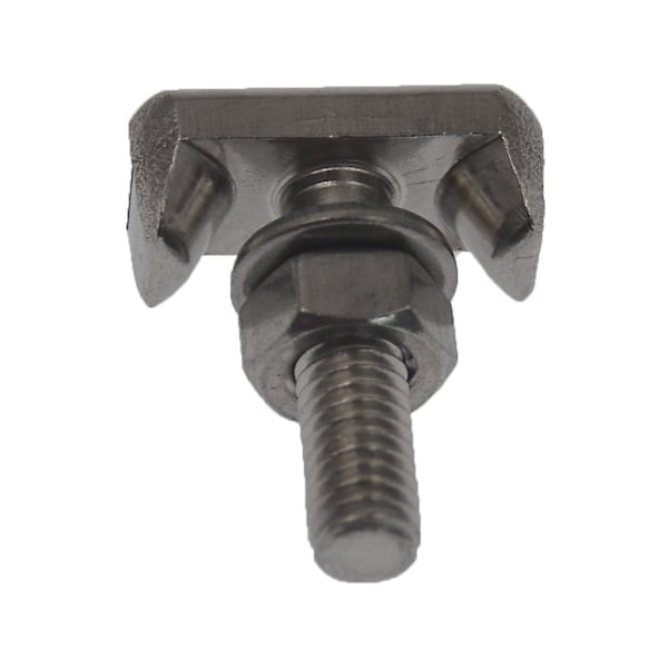 2 stk. Professionelle Bilbatteri Terminal Adaptere Holdbare Tråd T-Bolt 19116852