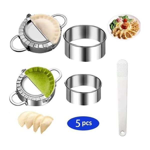 Ravioliform, Pelmeniform, Raviolimaskin, Dumplingform, Fylleskje, Rund Kutteform, for Wontons, Dumplings