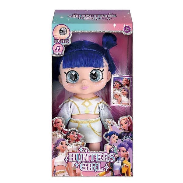 K-pop Devil Hunter Actionfigur - 5D Artikulerte Øyne Rumi Mira Zoey - Samleobjekt for Barn og Fans 10 inch