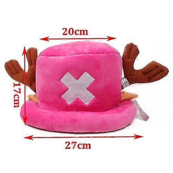 Søde Anime Hatte Tony Chopper Cosplay Plys Hat Rekvisitter Unisex Varme Vinterhuer Halloween Julegave 3