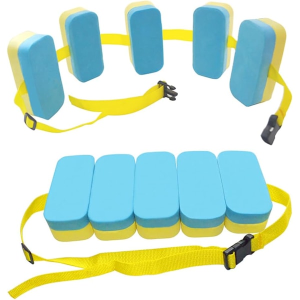 Swimming Float Belt, Auxiliary Aquatic Exercise Flotation Swimming Belt EVA Buoyancy Back Float Safety Belt Swim Belt Kids Swimming