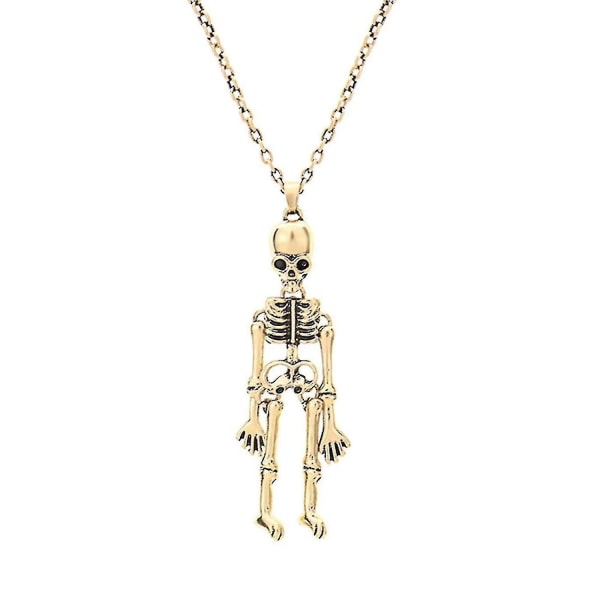 2023 venskabsmagnet skelet kranium halskæder, der er kompatible til Bff smykker Halloween magnetisk halskæde