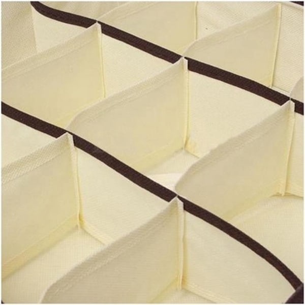 Underwear Storage box Socks Storage bag 6 grid(1PC)