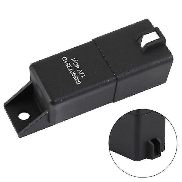 038907281D Stik Relæ Gløderør til A3 A4 1.6 1.9 2.0 Plastikstik RB6 Relæ Tilpasning 04L907281 49579