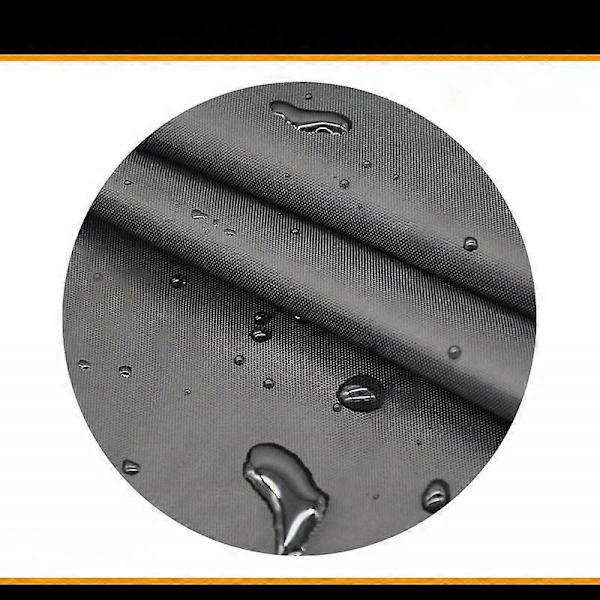 Ildstedsdæksel - Vandtæt 420D Heavy Duty Kvadratisk Patio Ildstedsbord Dæksel Sort (Kvadratisk - 82 x 82 x 61cm) - Passer til 32 tommer Ildsted/Skål Dæksel