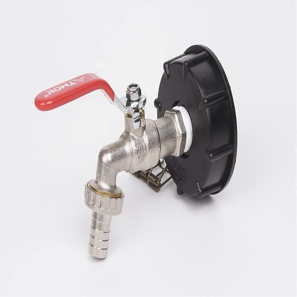 IBC-bollventil, IBC-adapter, IBC-tapp, IBC-vattenkran, IBC-tankpresent