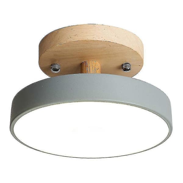 Taklamper Moderne Led Nordisk Trebelysning Innendørs - Grå