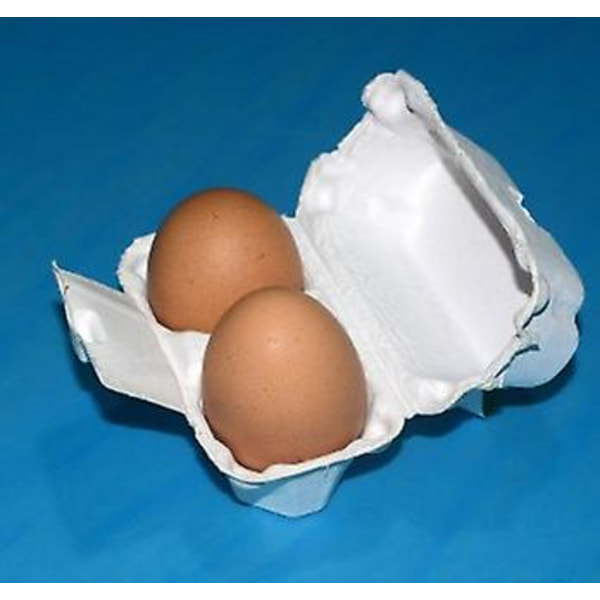 24 stk Papirmasse eggebokser Beskyttende eggeboks Tom eggeboks eggebrett