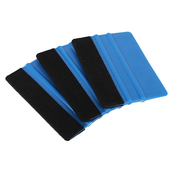 20 st Squeegee med Filtkant, Repfri, Halksäker, Dekal Skrapa, Wrap Applikator för Bilar, Badrum, Kök