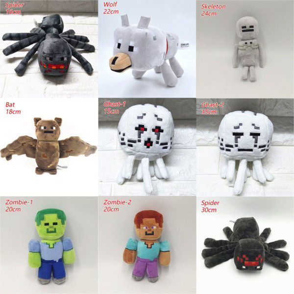 Minecraft-lelut Enderman 1-26cm