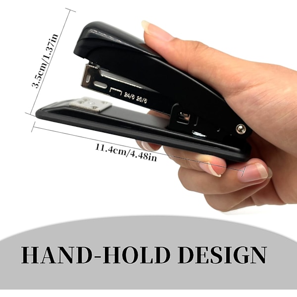 2-pakke skrivebords stiftemaskin 20 ark bærbar kapasitet stiftemaskin lett stiftemaskin liten stiftemaskin holdbar metall skrivebords stiftemaskin for hjem