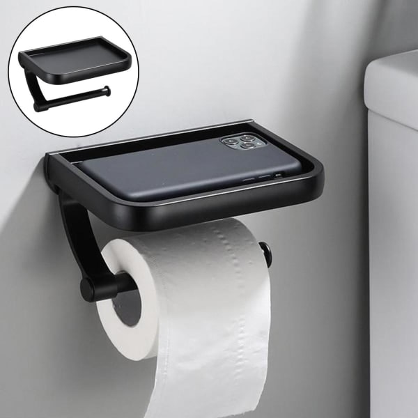 WC-paperiteline puhelintelineellä, rullateline, kylpyhuoneen laitteisto kiinnitysruuveilla, asennusruuveilla