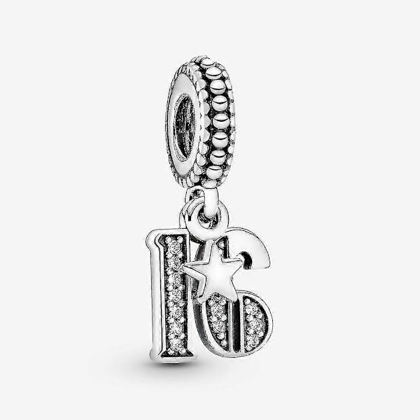 925 Sterling Sølv Charms Perler 18 21 30 Fejring Vedhæng Charm Passer Pandora Armbånd Halskæder Smykker Til Kvinder