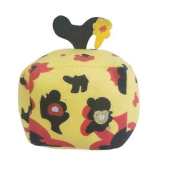 Blox Fruits Spel Periferi Djävulens Frukt Fruktlåda Dock Plysch Leksak Boris Magma Box 13cm Single Compression