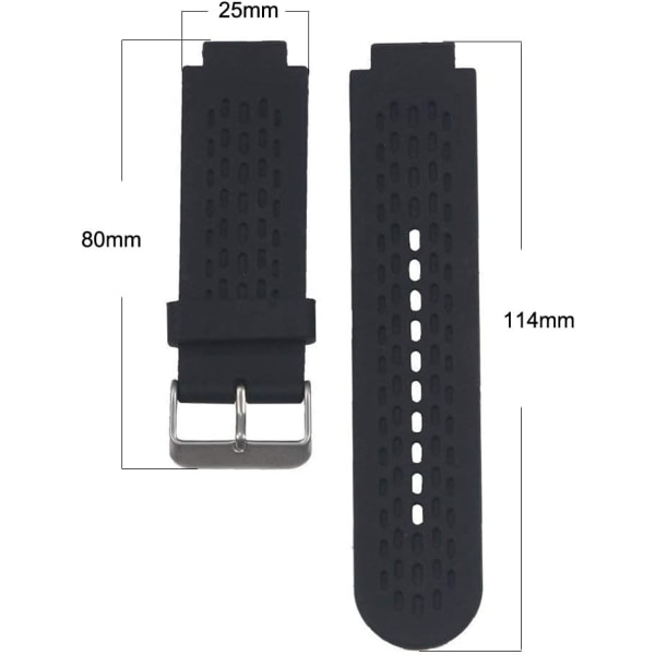 S2/S4 stroppbånd, erstatningstilbehør Myk silikon sportsarmbånd armbånd