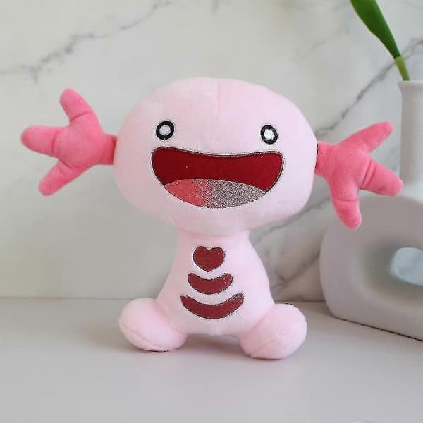 Wooper Blød Plyslegetøj Fyldt Dukke Børnefødselsdagsgaver Shiny Wooper