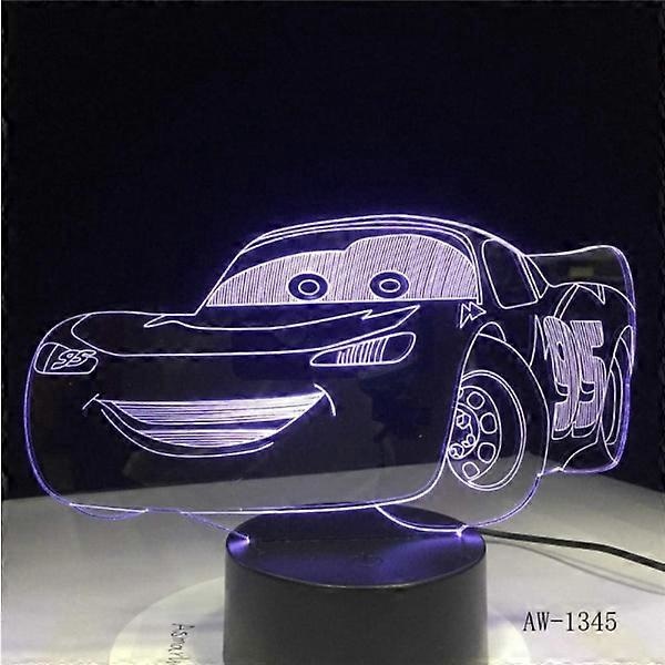 Guttebursdagsgave Lynet McQueen Route 66 Din Racing Ca.
