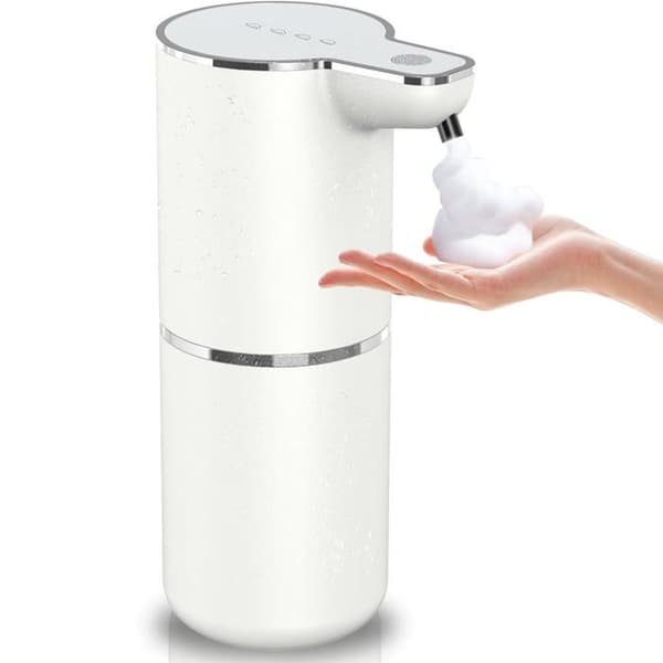 Automatisk skumsæbedispenser til badeværelset: berøringsfri, vægmonteret skumsæbedispenser med sensor