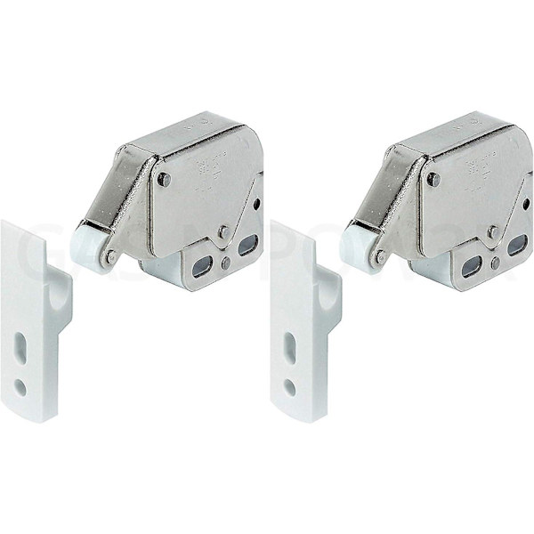 X2 Mini Touch Catch Latch Skap Caravane Bobil Skapdører