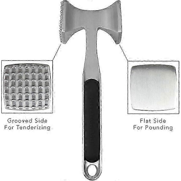 Sort, KitchenAid Gourmet kødhammer, One Size -Sy