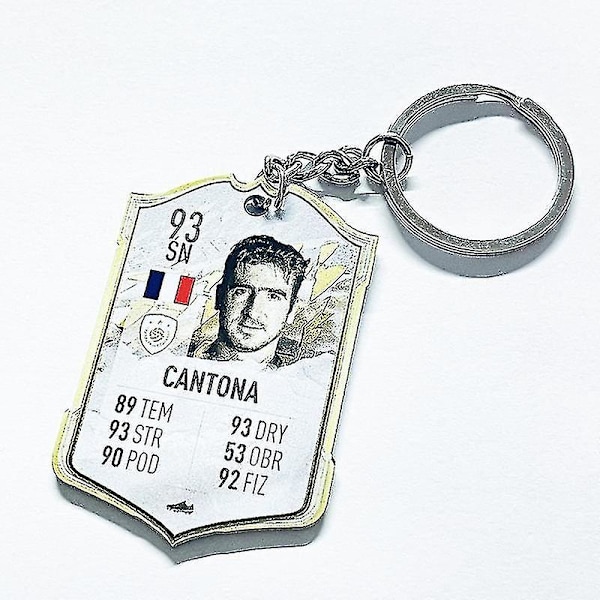 Jalkapallojoukkueen avaimenperä MM-kisat akryyliriipus Keychain Card 91