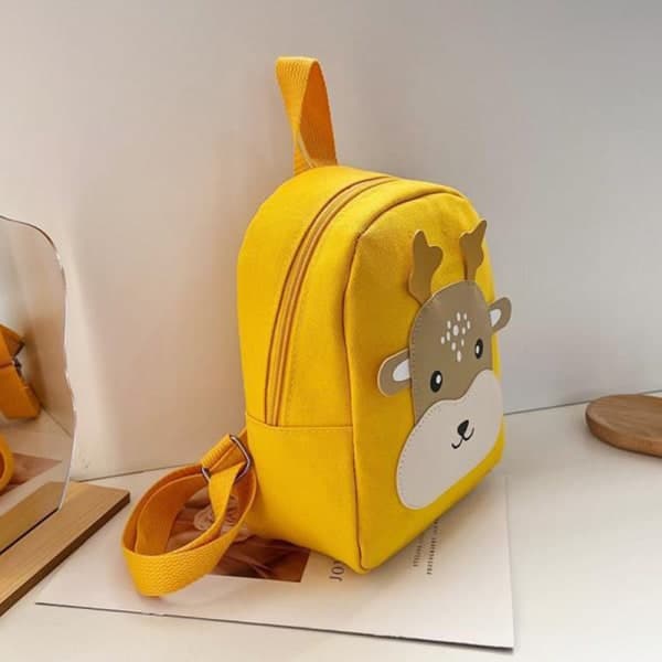 e Barn Skolväska 3D Cartoon Djur Barn Ryggsäck Mini Sma A7