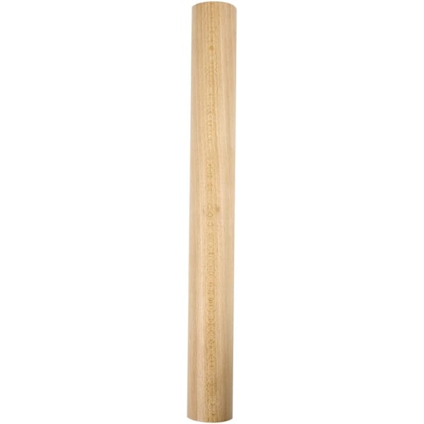 Professionel Solid Rullepind i Bøg, 38*3.5cm Beige