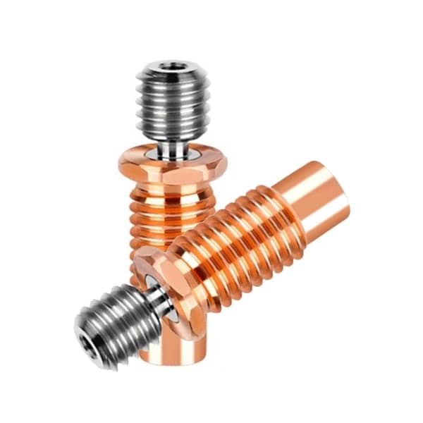 3D-printerdyse Bi-metall Heat Break Forbedret 500℃ Halsrør for E3DV6 CR10S