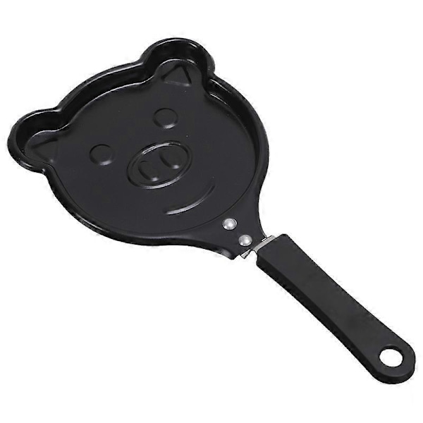 Pannkaksform för barn, mini pannkakstillverkare, non-stick pannkakspanna, köksartiklar (gris) Pig
