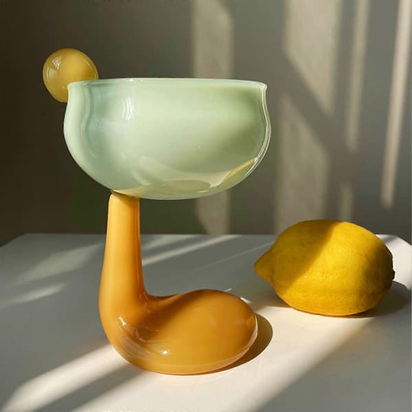 Søde Andefod Dessertkopper Iskopper Høje Glas Müsliskåle Cocktailglas