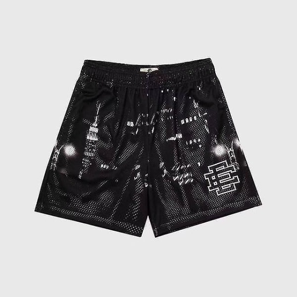 2023 Nye Eric Emanuel Ee Basic Shorts New York City Skyline 2022 Nye Fitness Treningsshorts For Menn Pustende Mesh Casual Shorts 26 L