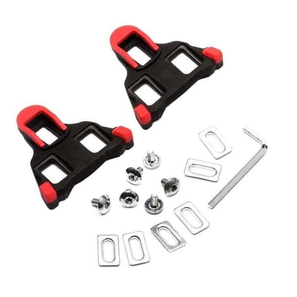 Cykelpedaler - Shimano - SM-SH11 SPD-SL - Selvlåsende klamper - Gul - Nem montering