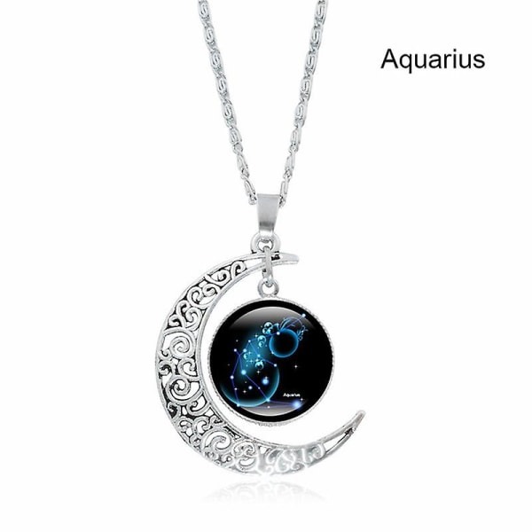 Tähdistö Kuun Kaulakoru Seos Astrologia Galaksi Puolisuuret