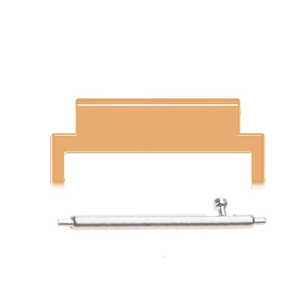 Snabbkoppling för klockarmband, metallkoppling, adapter för 18mm-20mm Rose Gold