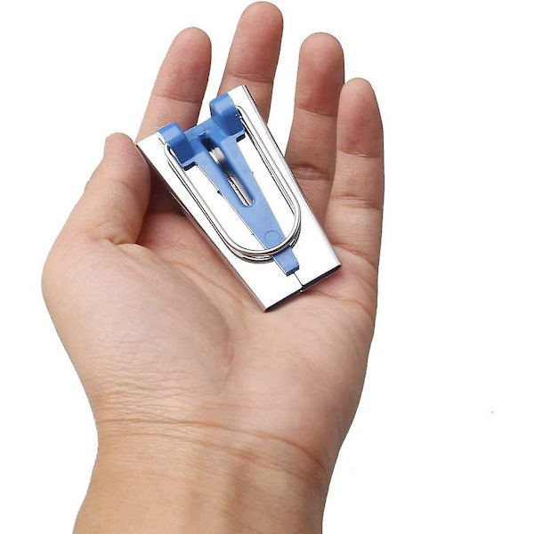 4-pack sneddtejpstillverkare, sneddtejpstillverkare för sömnadstyg, verktyg för tillverkning av sneddtejpstillverkare - bredd 25 mm 18 mm 12 mm 6 mm