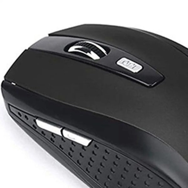 Trådløs computermus - 6D optisk sort